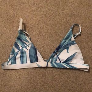 Palm tree bikini top